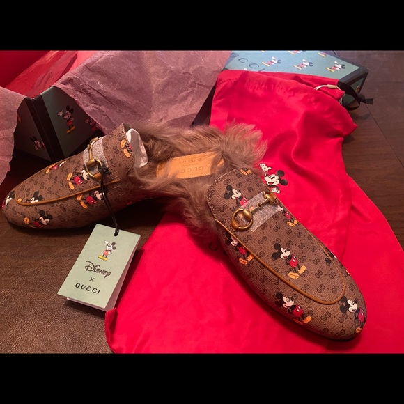 Limited Edition Disney x Gucci Princetown Sz41 - Picture 6 of 11